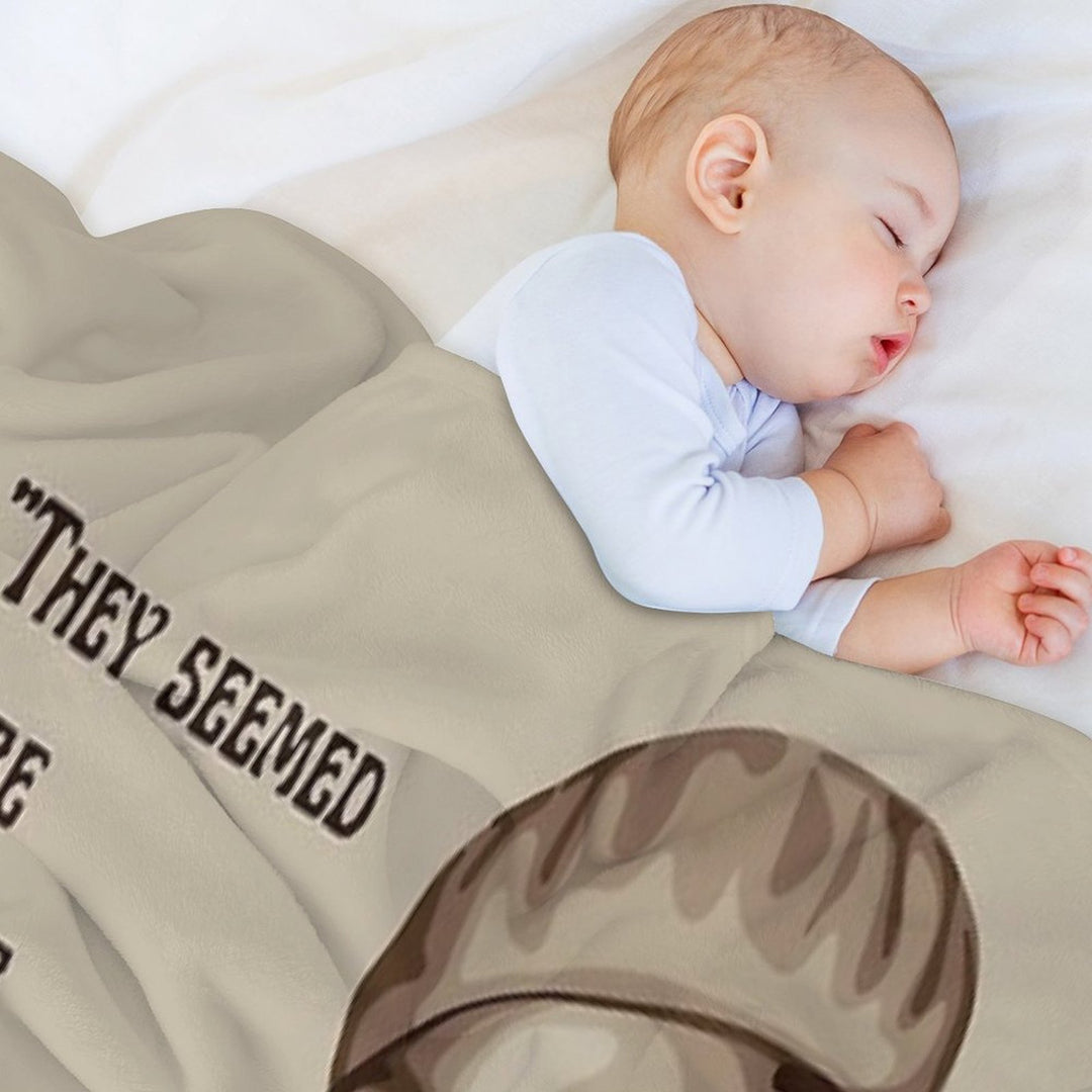 Zora Neale Hurston Portrait And Quote Quick-dry Throw Blanket