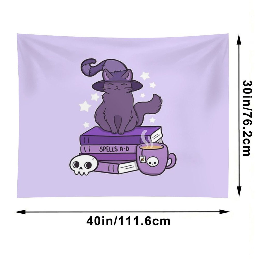 Feline Familiar 02  Nikury Tapestry