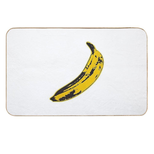 Banana Warhol Valvet  Slip-Resistant Bath Mat