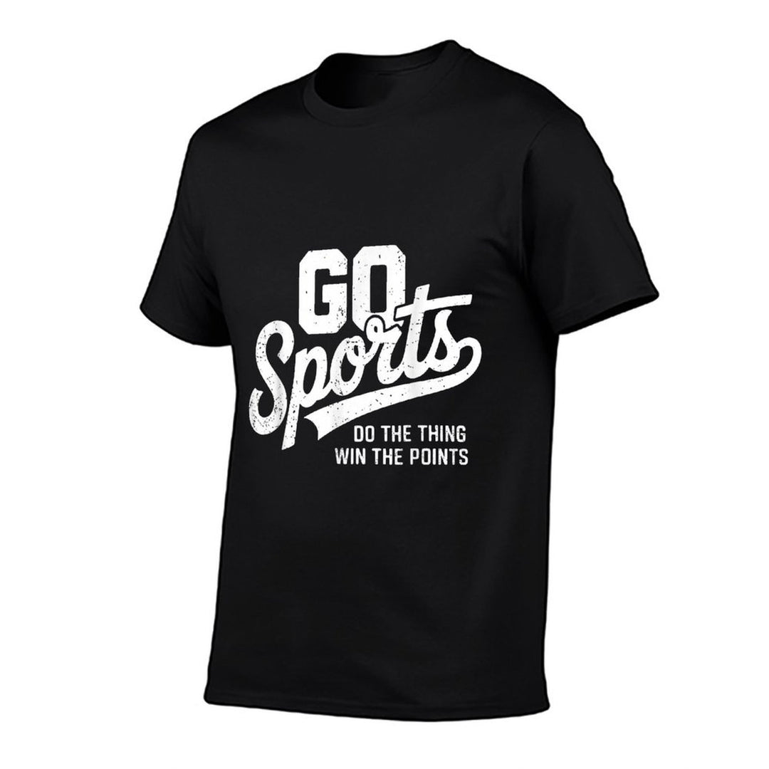 Vintage Go Sports Do The Thing Win The Points Funny Sports  Classic T-Shirt