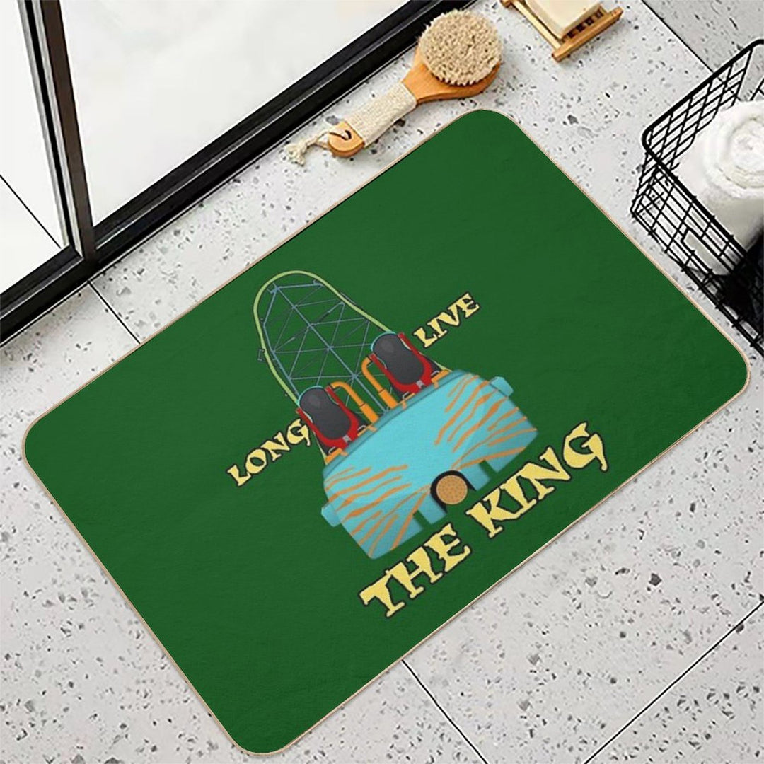 Long Live The Kingda Ka  Easy To Clean Bath Mat