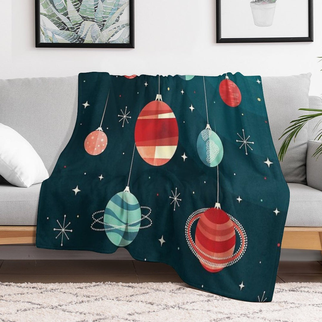 Joy to The Universe Velvety-soft Throw Blanket