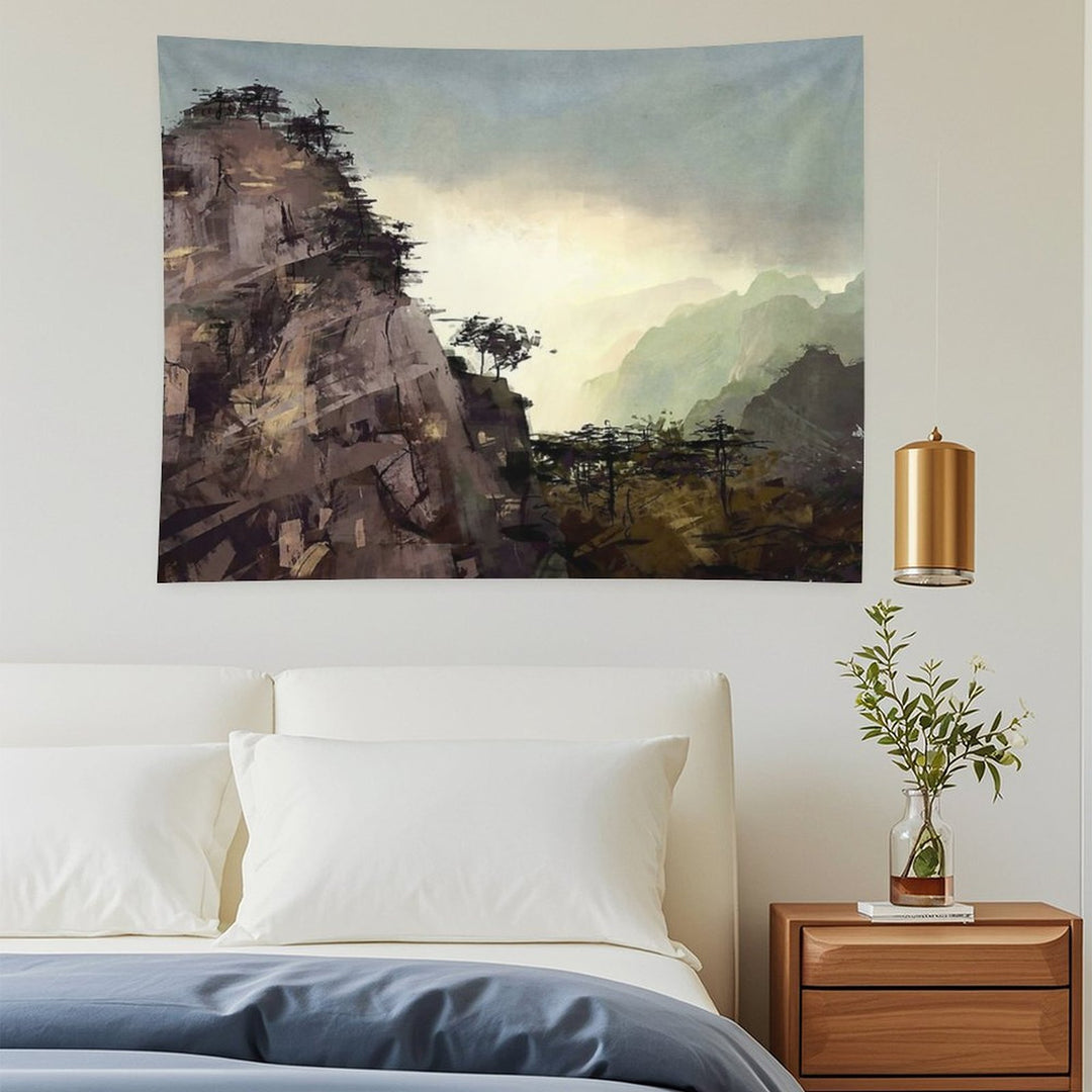 Misty Mountain Tapestry
