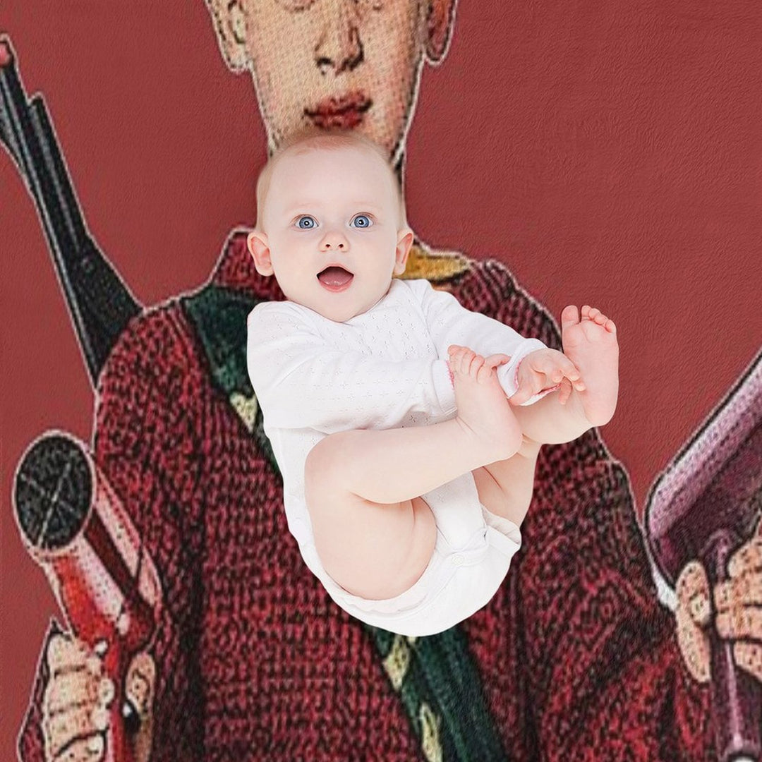 Kevin McCallister Home Alone Christmas Movie Quick-dry Throw Blanket