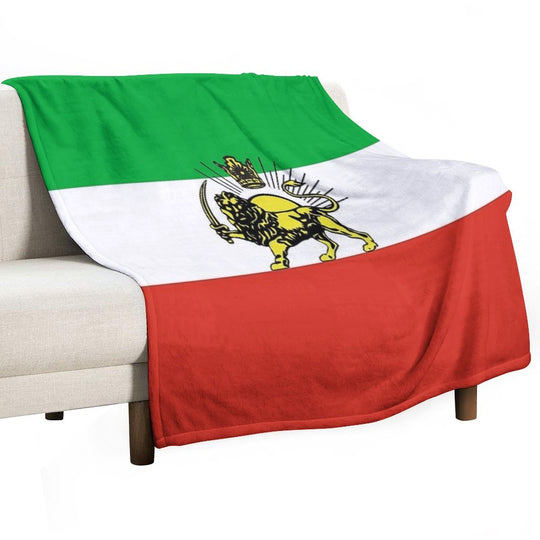 Flag of Persia  Iran (Pahlavi) Comfort Throw Blanket