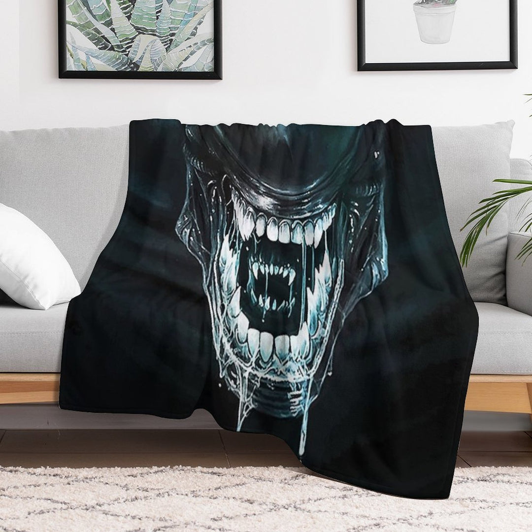 Xenomorph Alien Versatility Throw Blanket