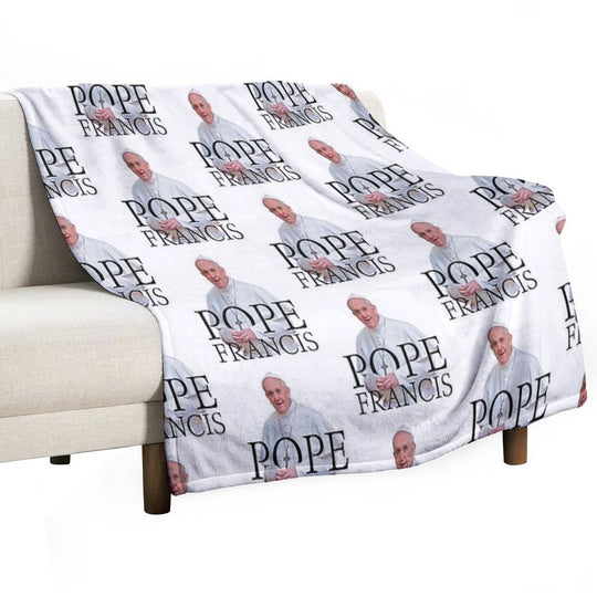 Pope Francis Compact Throw Blanket