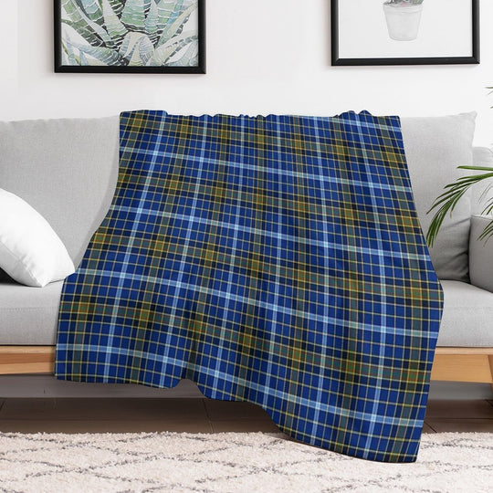 Clan Knox Tartan Eco-conscious Throw Blanket