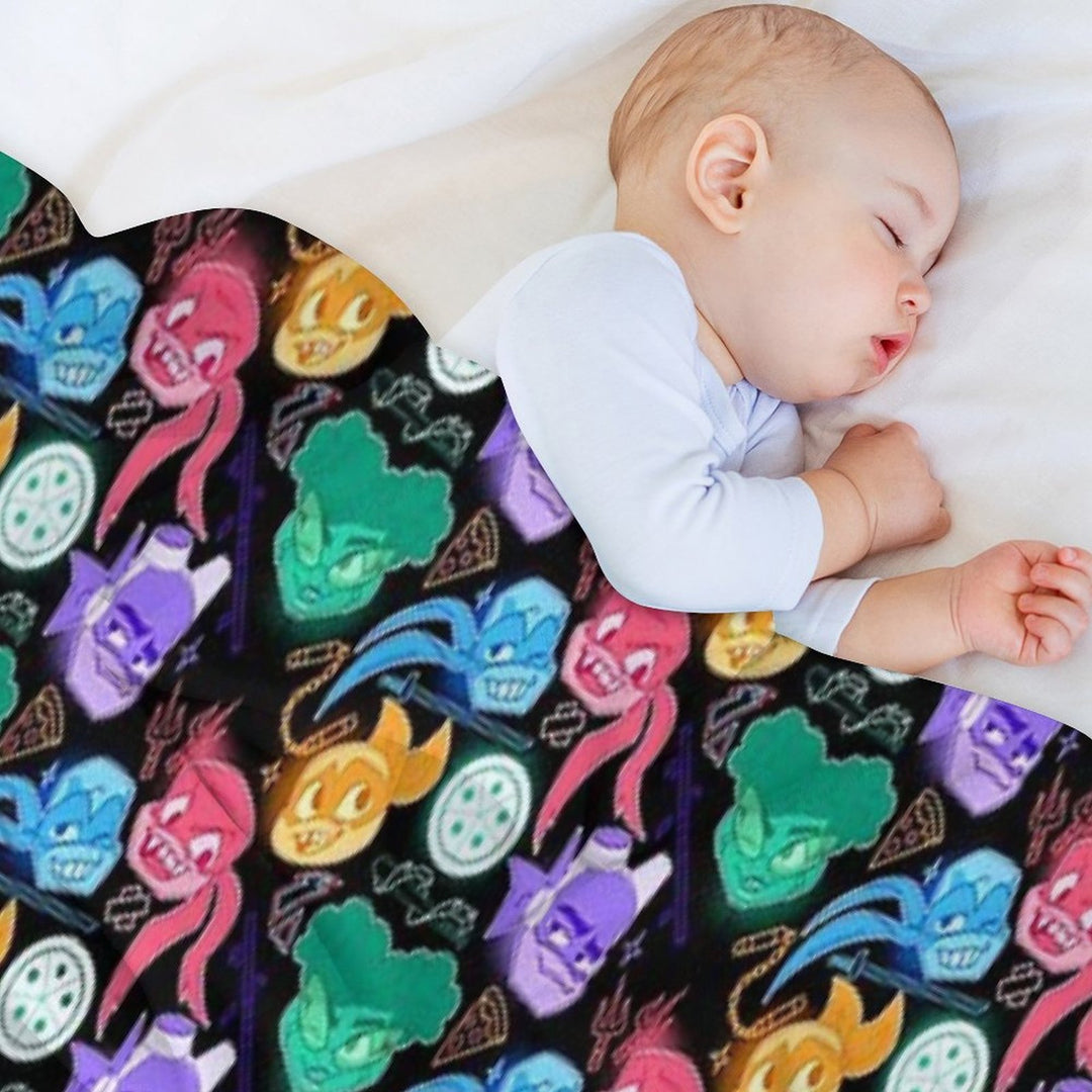 Turtle Power! Versatility Throw Blanket