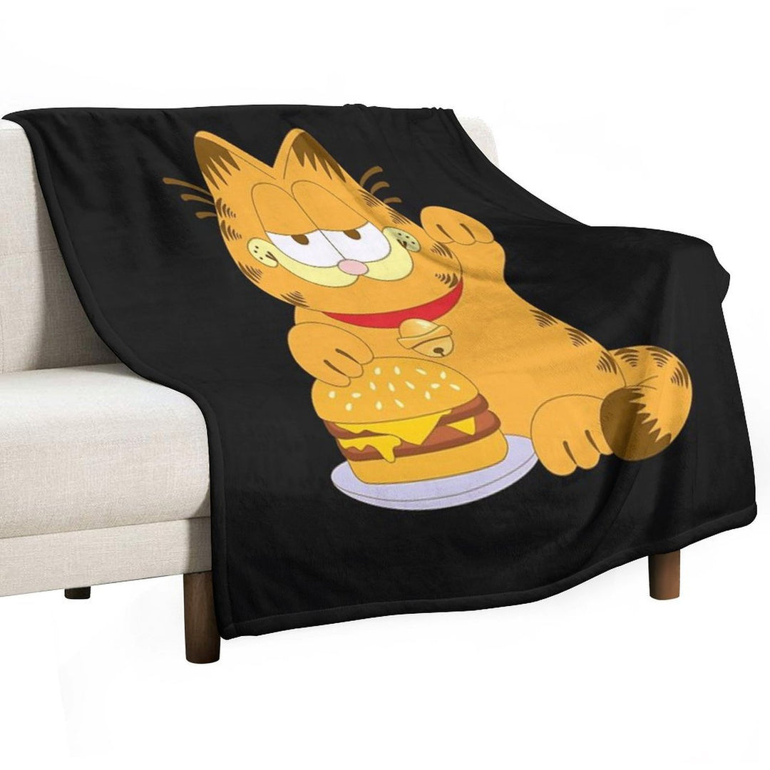 Lucky Garfield Multi-functional Throw Blanket