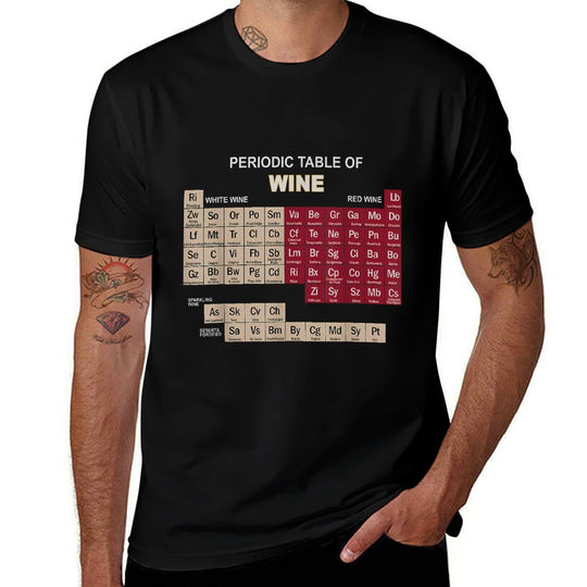 Funny Wines Periodic Table Of Elements Gifts  Soft T-Shirt