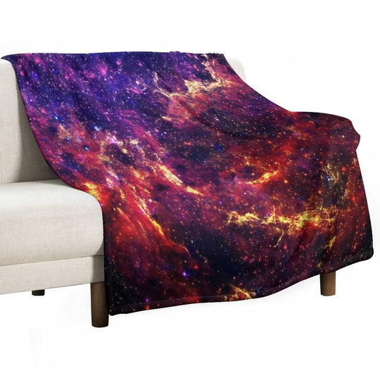 Galaxy Compact Throw Blanket