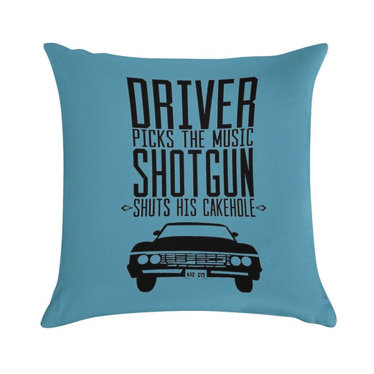 Supernatural Quote Soft Skin-Friendly Throw Pillow