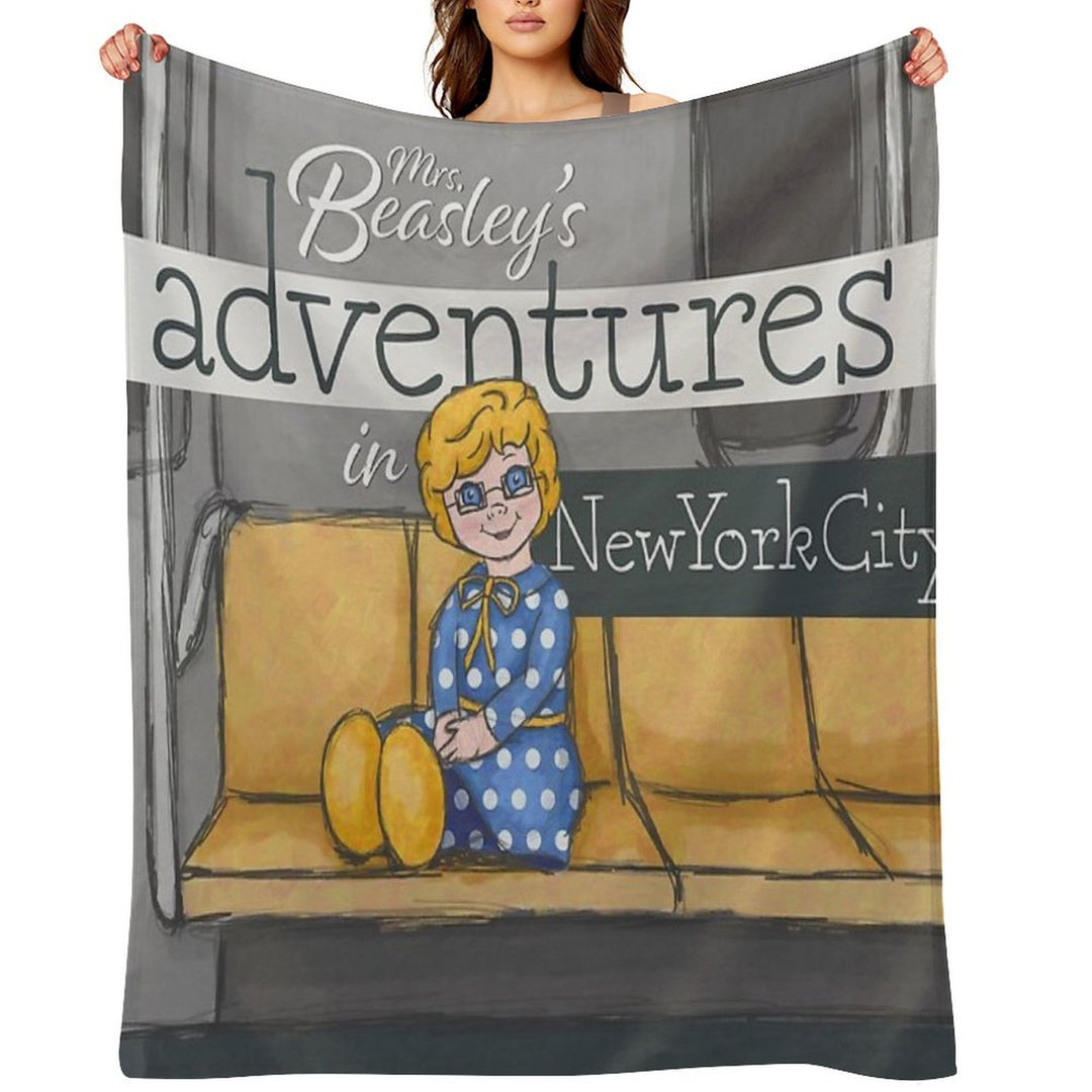 Mrs. Beasley's Adventures Eco-conscious Throw Blanket