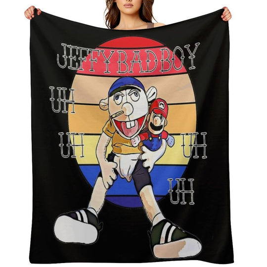 JEFFY Sml Hot Selling! All-season Throw Blanket