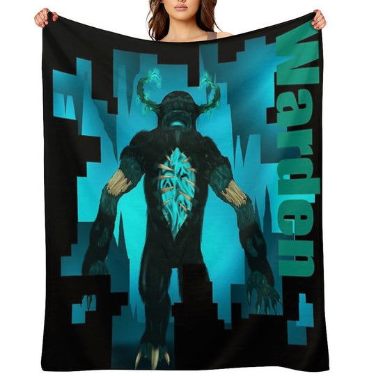 Warden Wrinkle-free Throw Blanket