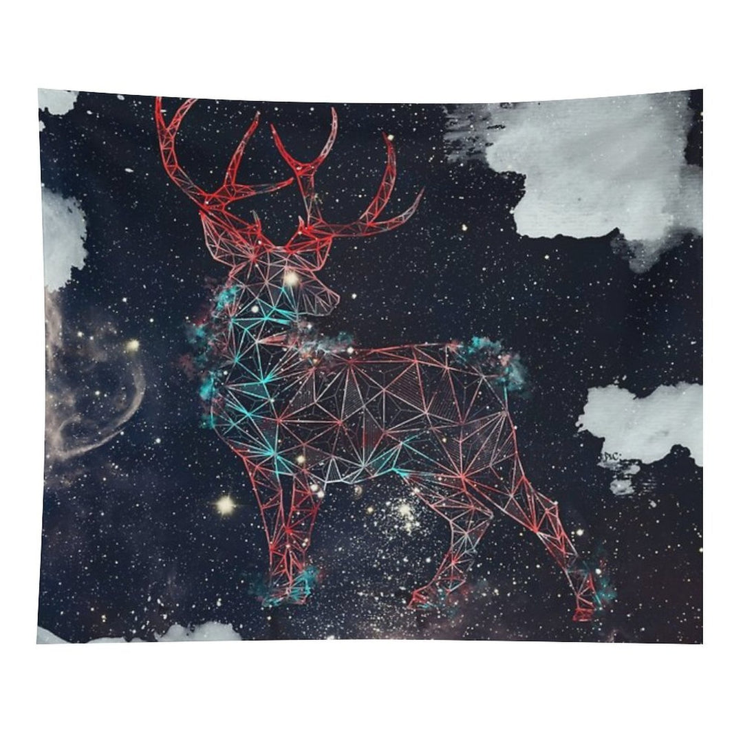 Celestial Deer Tapestry