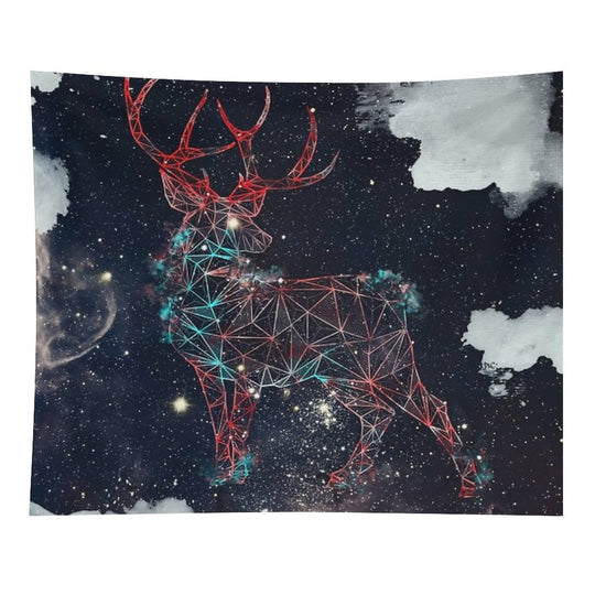 Celestial Deer Tapestry