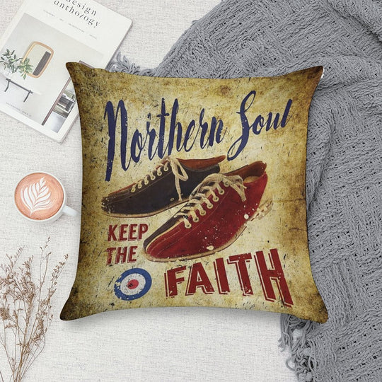 Northern Soul - Keep The Faith Soft Multiple Sizes Throw Pillow