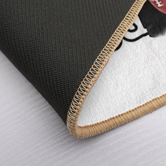 Natural Soccer League Overcome Yourself Joe Burrow Vintage  Eco-Friendly Bath Mat