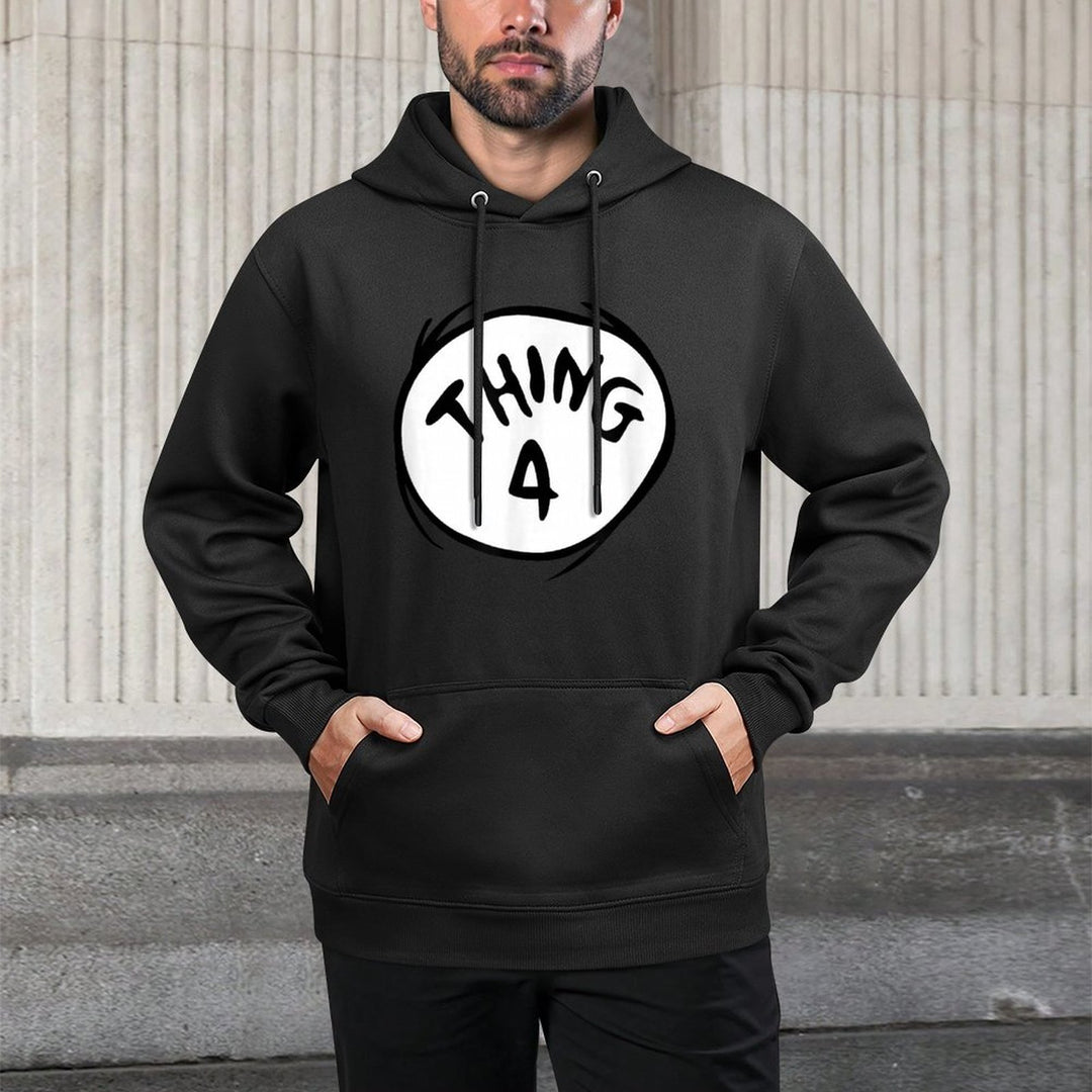 Dr. Seuss Thing 4 Emblem Halloween Costume Special Edition Machine Washable Hoodie