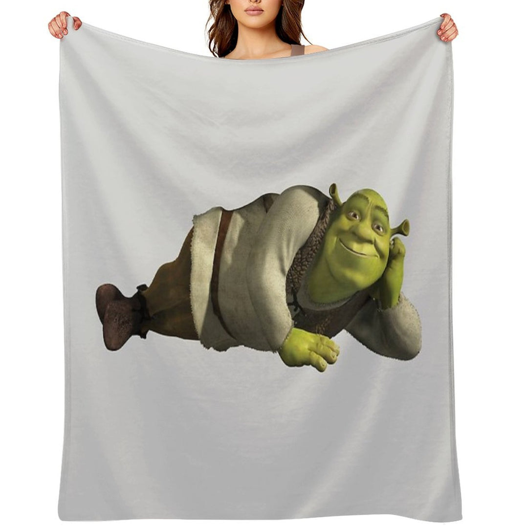 Come Into My Swamp - Shrek Plush Throw Blanket