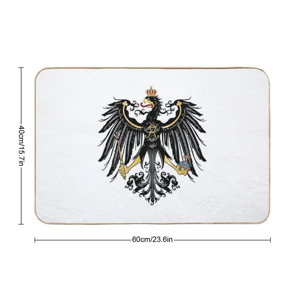 Prussian Eagle  Long-Lasting Bath Mat