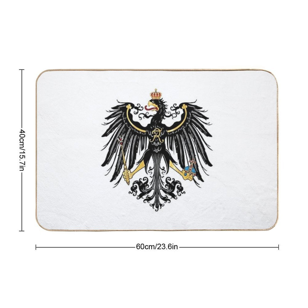 Prussian Eagle  Long-Lasting Bath Mat