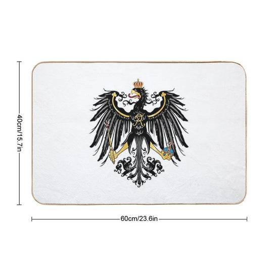 Prussian Eagle  Long-Lasting Bath Mat