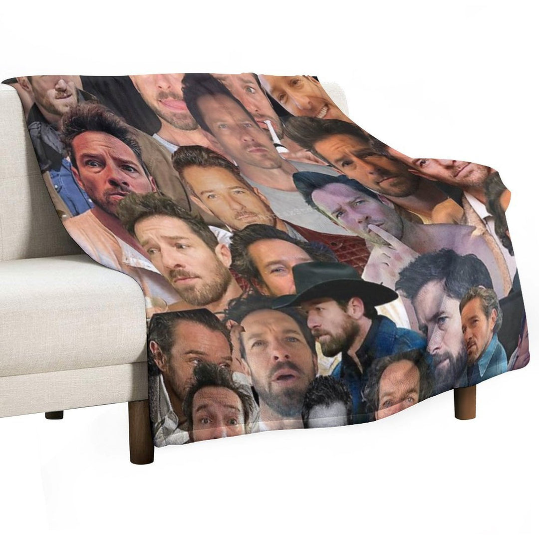 Ian Bohen Photo Collage All-season Throw Blanket