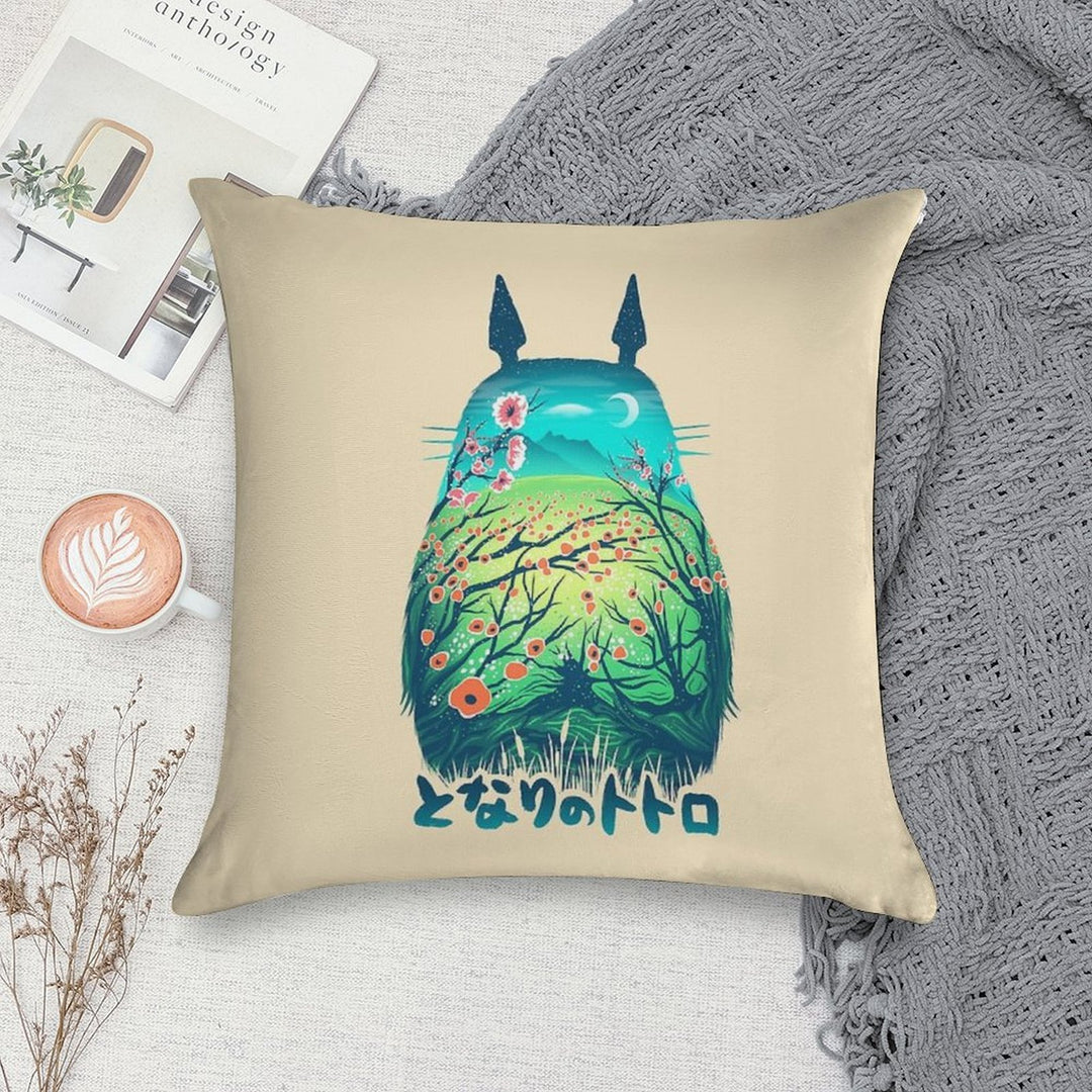 He Is My Neighbor Soft High-Density Material Throw Pillow