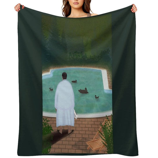 Him, with Those Ducks... Multi-functional Throw Blanket