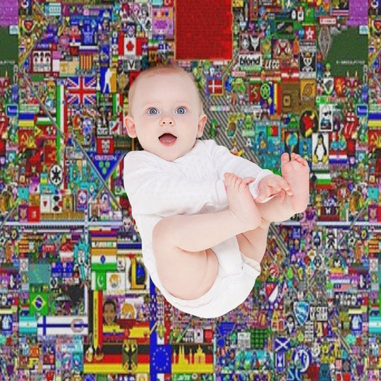 RPlace 2017 - 4000x4000 Eco-conscious Throw Blanket