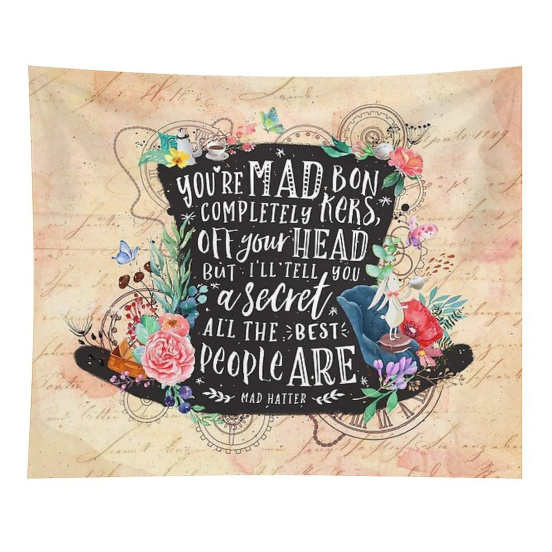 Mad Hatter Tapestry