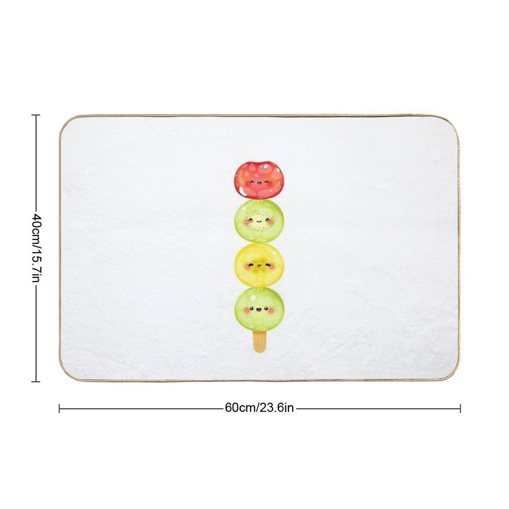 Tanghulu Lover  Fade-Resistant Bath Mat
