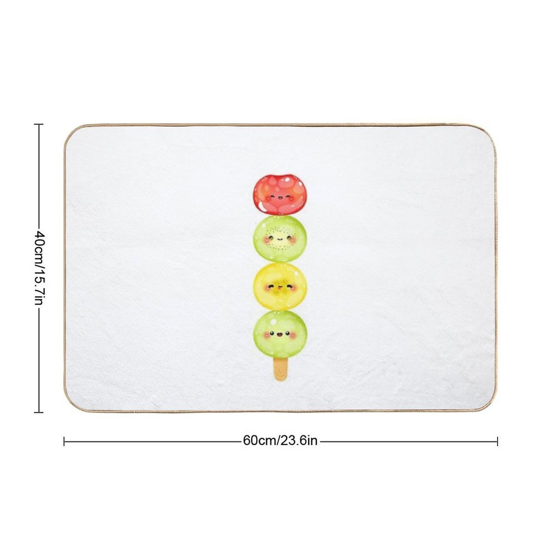 Tanghulu Lover  Fade-Resistant Bath Mat