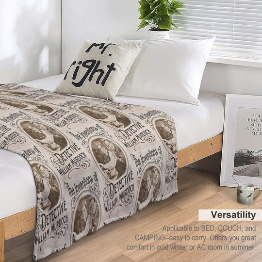 Murdoch Mysteries Multi-functional Throw Blanket