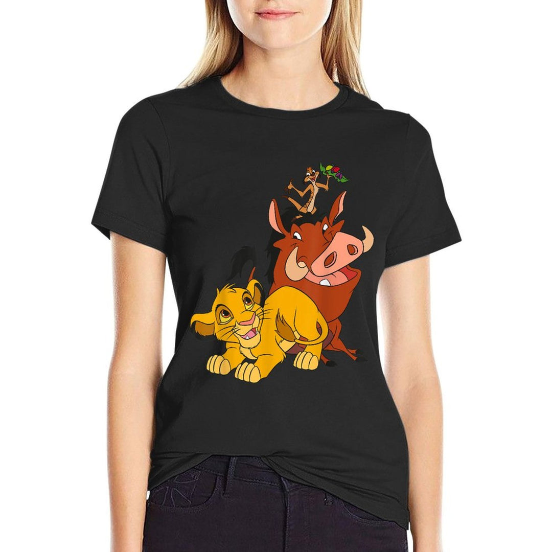 Disney The Lion King Young Simba Timon And Pumbaa  Vintage-inspired T-Shirt