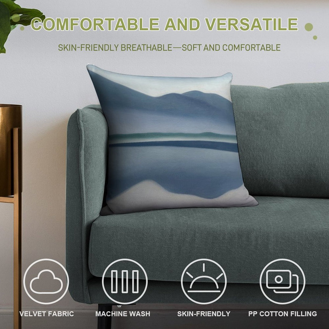 Georgia O'Keeffe Soft Warmth Comfort Throw Pillow