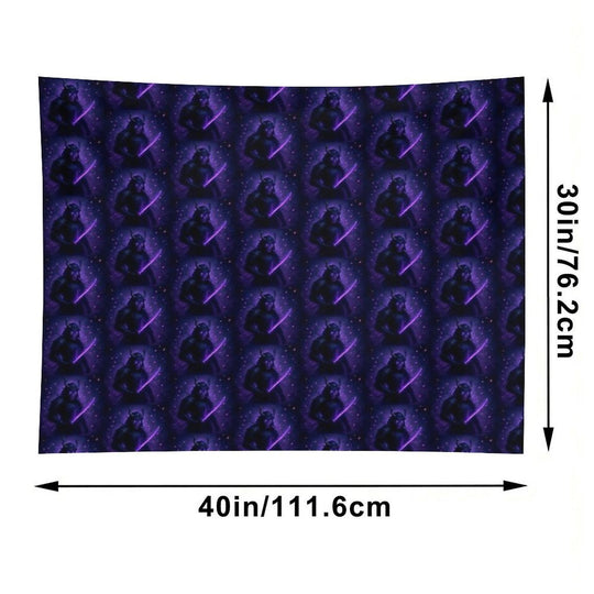Shadow Blossom Ronin Tapestry