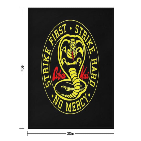 Cobra Kai Original Anti-pilling Throw Blanket
