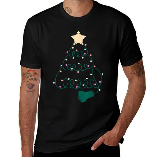 Sonographer Christmas Tree Ultrasound MFM Sonography Tech  Summer-ready Fabric T-Shirt