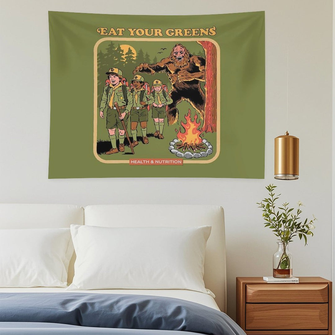 Eat Your Greens Tapestry