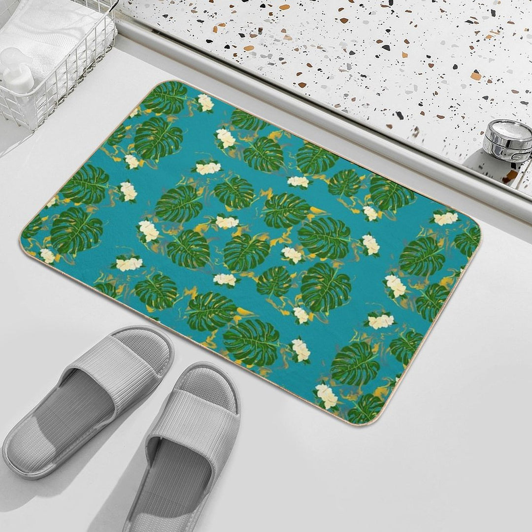 Exotic Spring  Repositionable Bath Mat