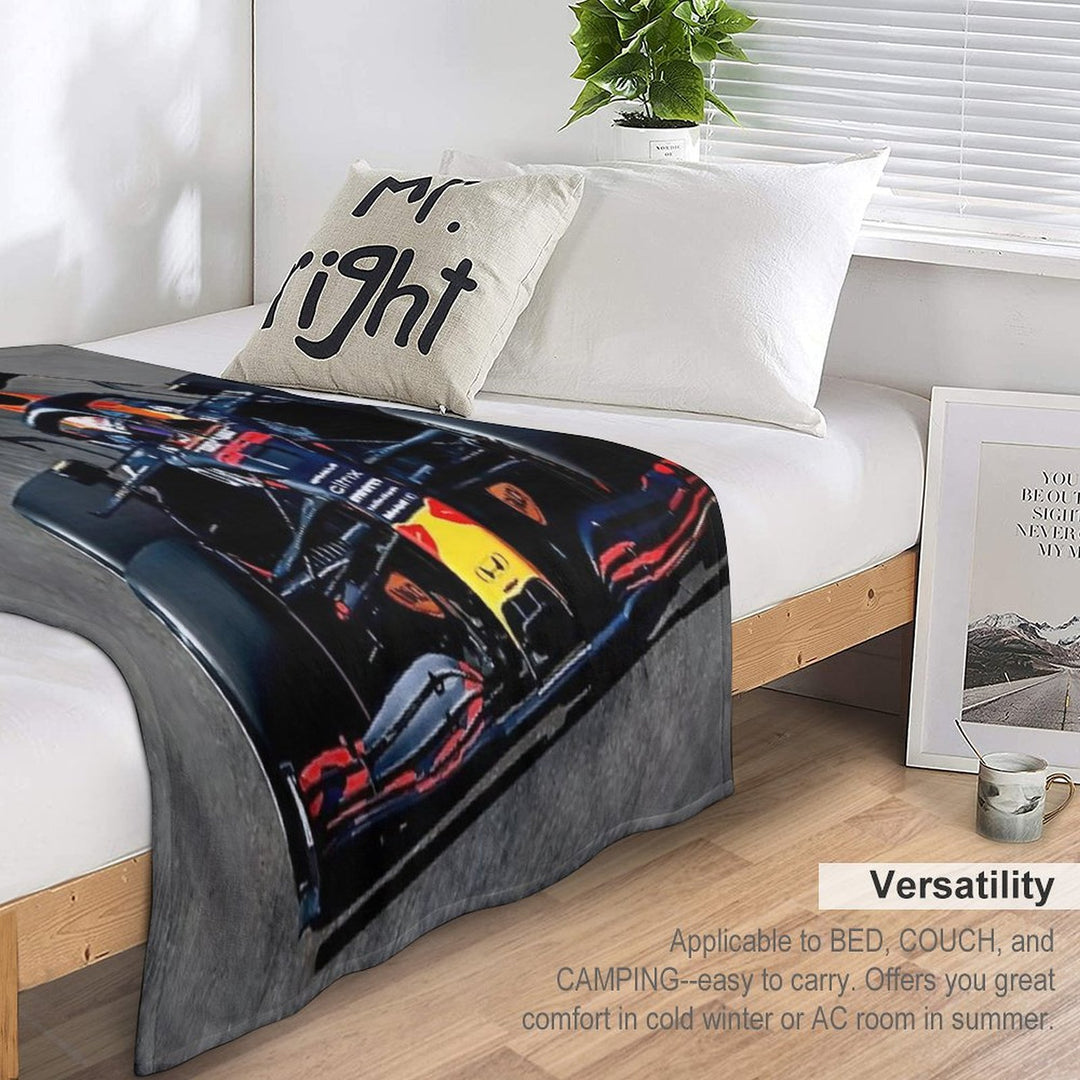 Max Verstappen Sparks  - F1 Comfort Throw Blanket