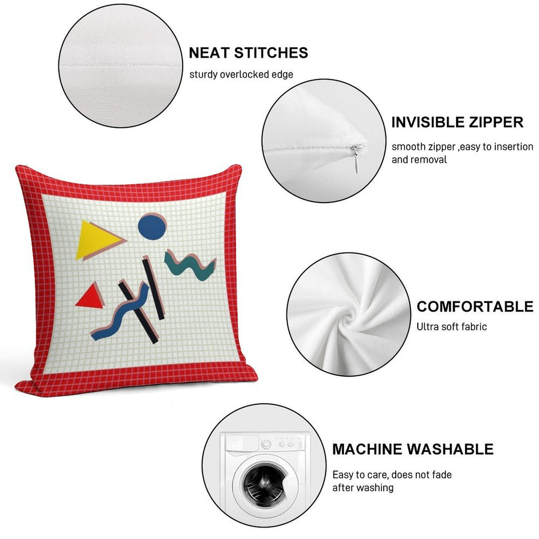 DJ's Pillows Soft Luxury Feel Throw Pillow