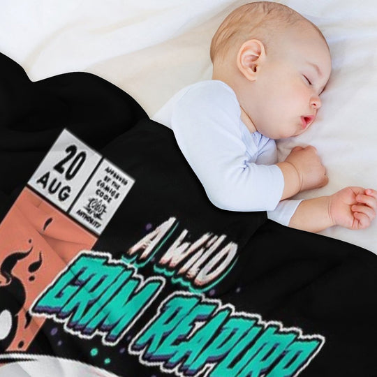 Grim Reapurr Lightweight Throw Blanket