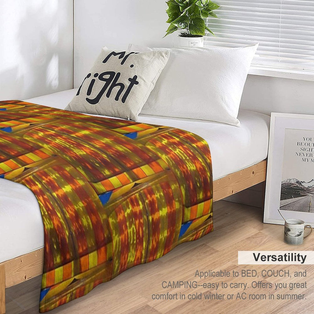 Carnival Ghosts Comfort Throw Blanket