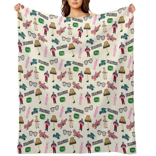 A Christmas Story Anti-pilling Throw Blanket