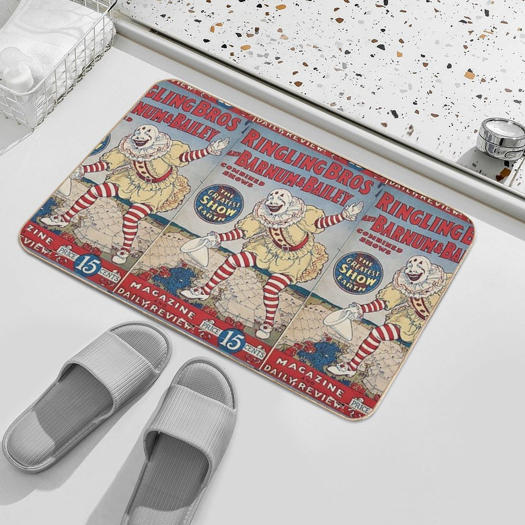 Ringling Brothers Barnum & Bailey The Greatest Show on Earth  Odorless Bath Mat
